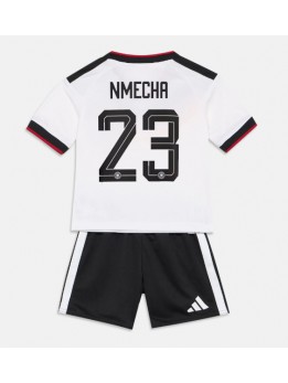 Deutschland Felix Nmecha #23 Heimtrikotsatz für Kinder WM 2026 Kurzarm (+ Kurze Hosen)